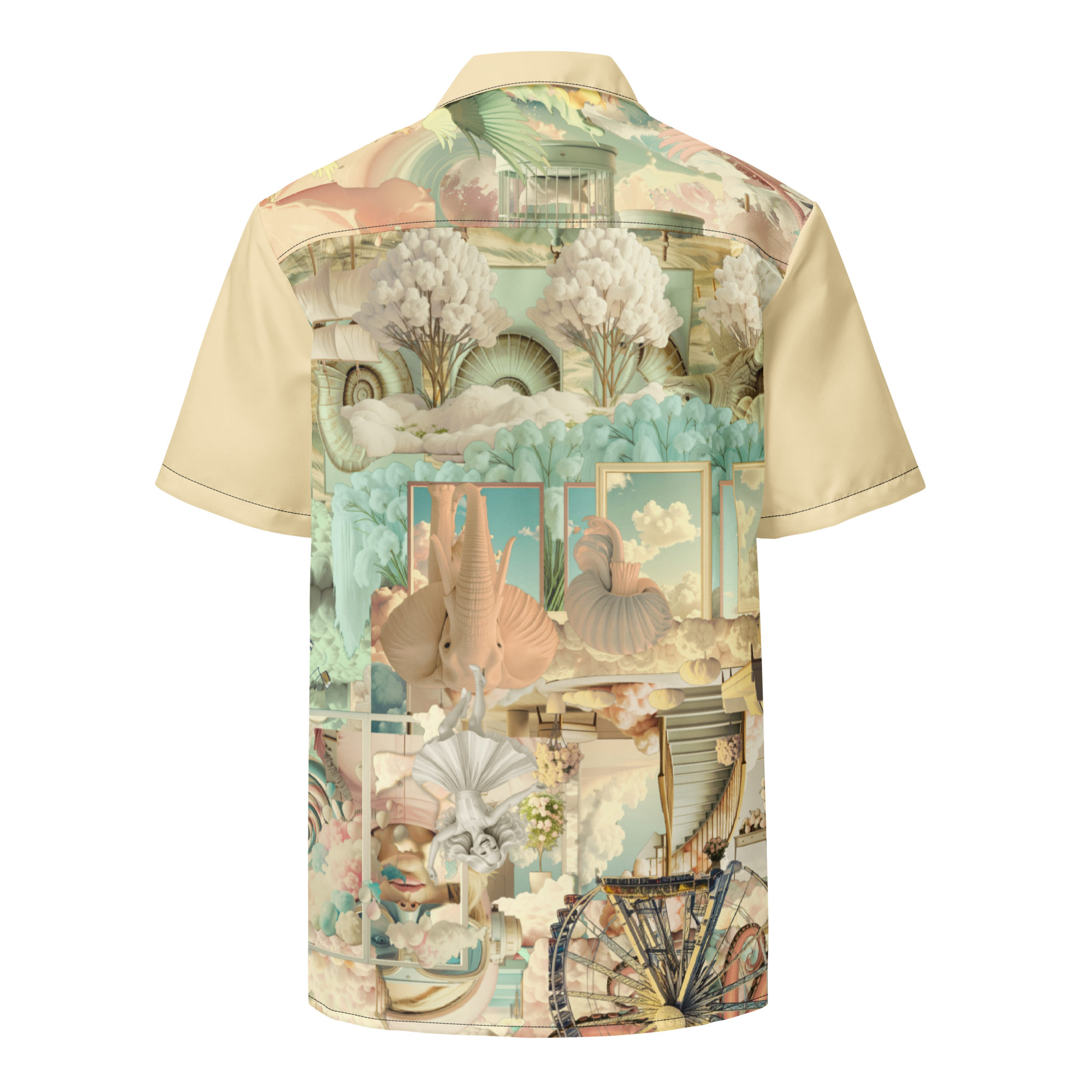 Unisex Oversize Hemd Water For Elephants Sand | Premium Streetwear Otto Strtwr