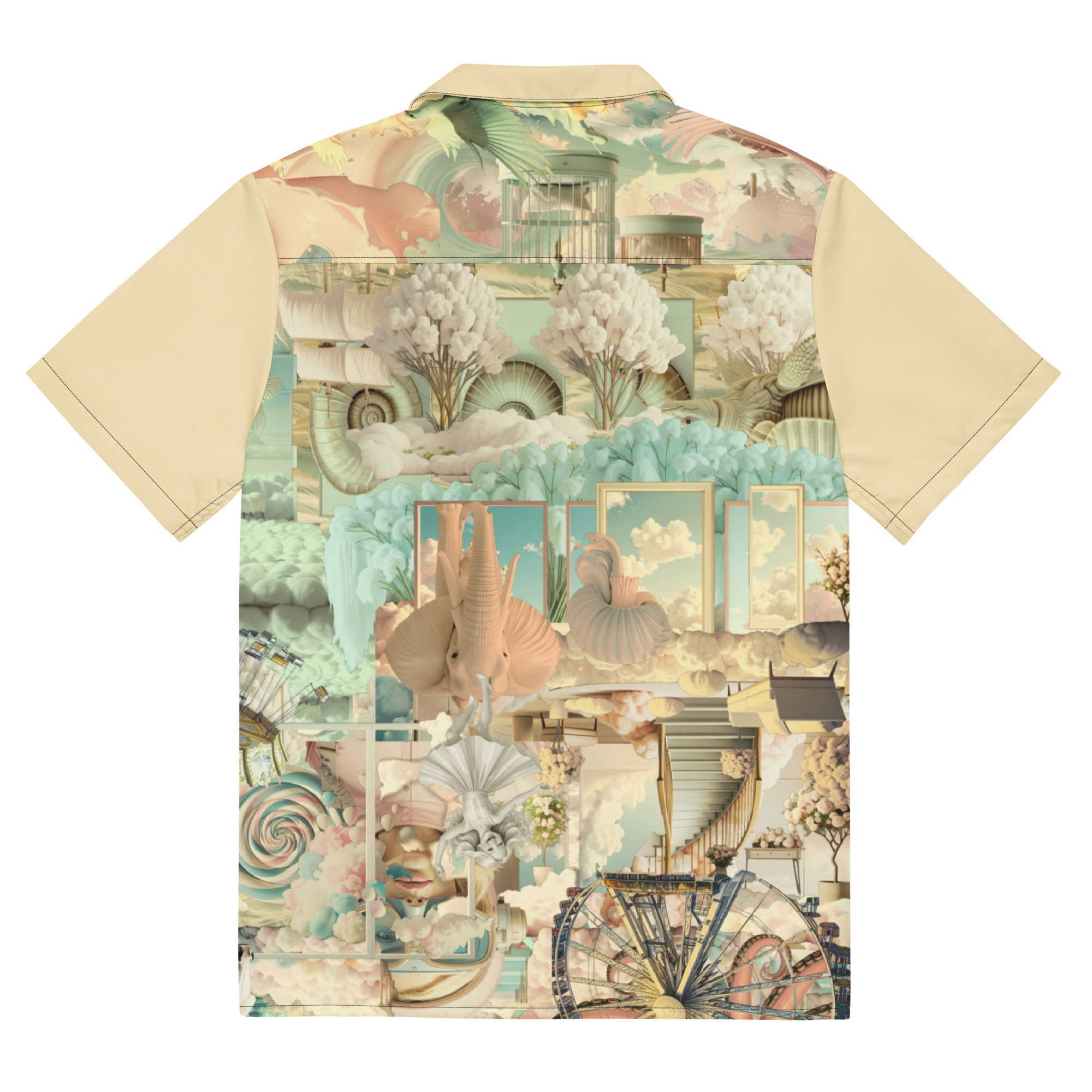 Unisex Oversize Hemd Water For Elephants Sand | Premium Streetwear Otto Strtwr