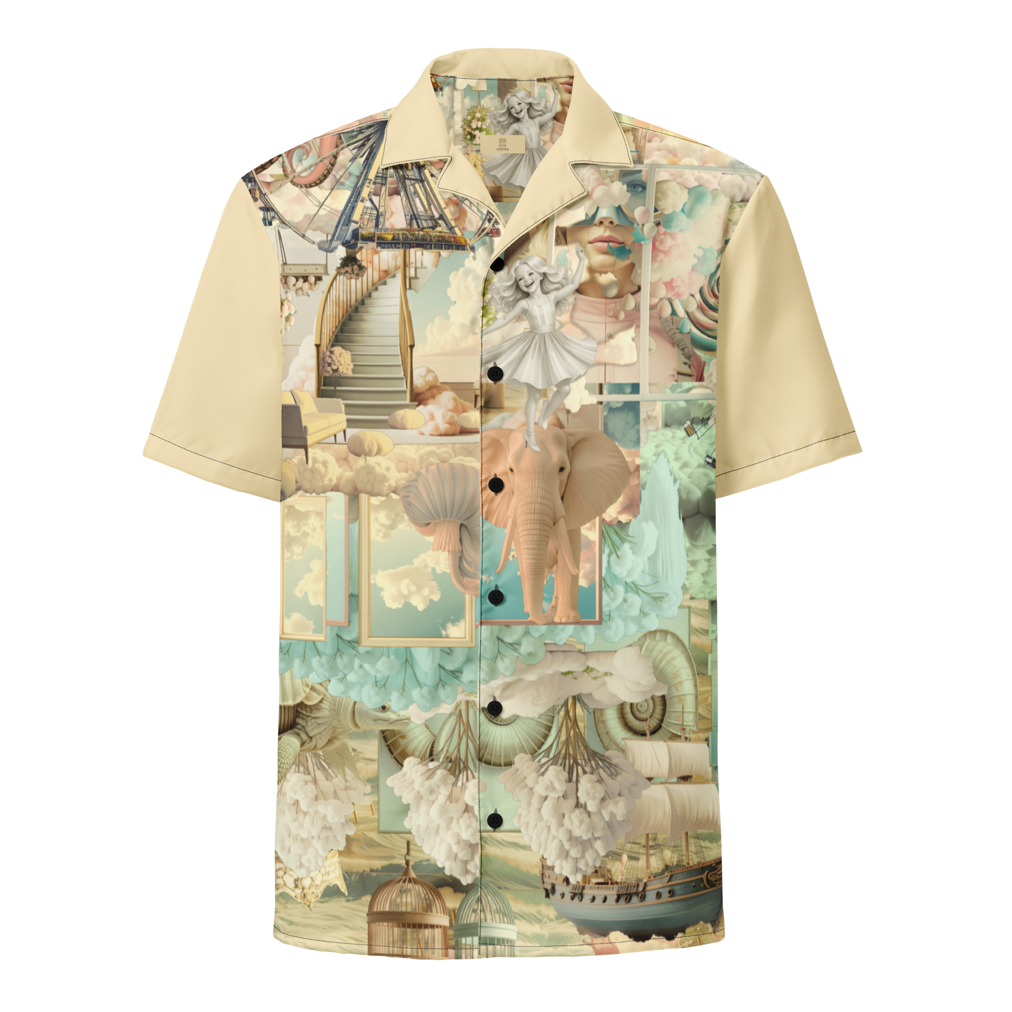 Unisex Oversize Hemd Water For Elephants Sand | Premium Streetwear Otto Strtwr