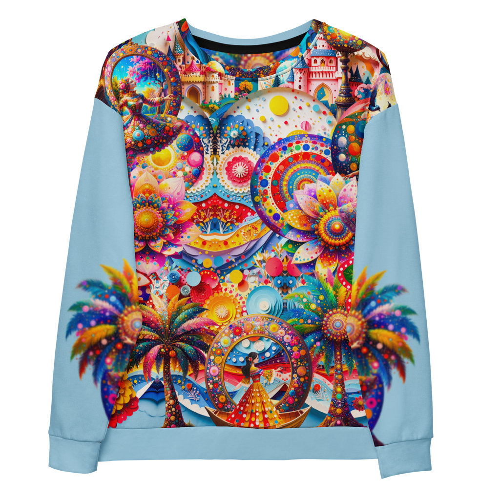 Unisex Sweatshirt Dancing Puppet Full Print | Otto Strtwr