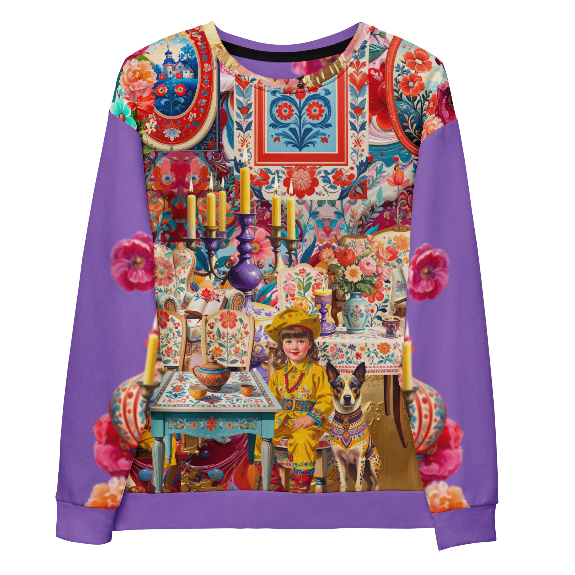 Unisex Sweatshirt Indian School Full Print | Otto Strtwr