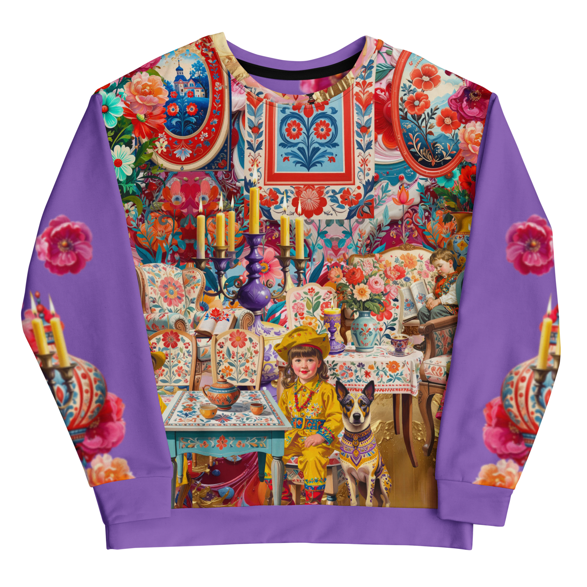 Unisex Sweatshirt Indian School Full Print | Otto Strtwr
