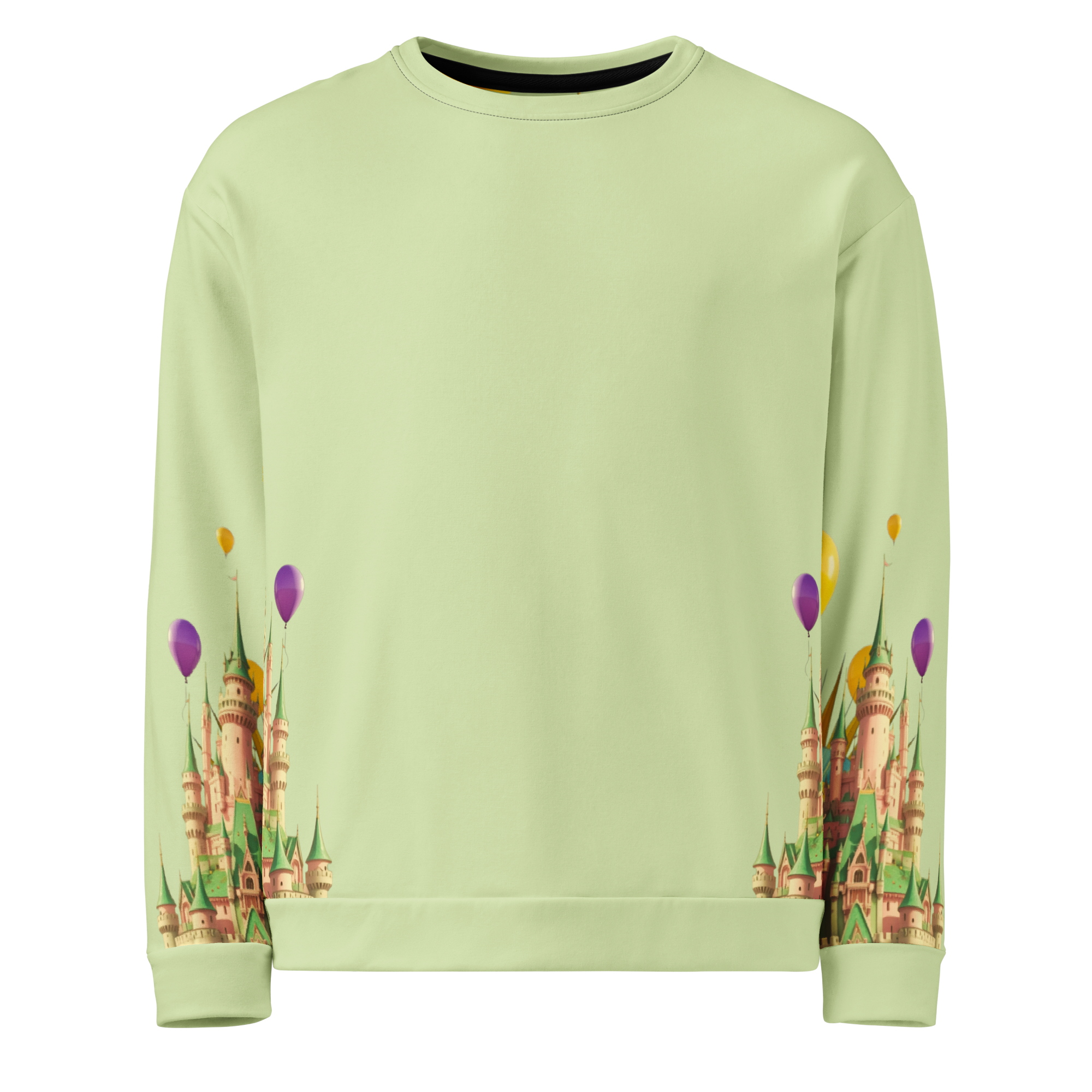 Unisex Sweatshirt Lion And Mice Pastell Grün | Otto Strtwr