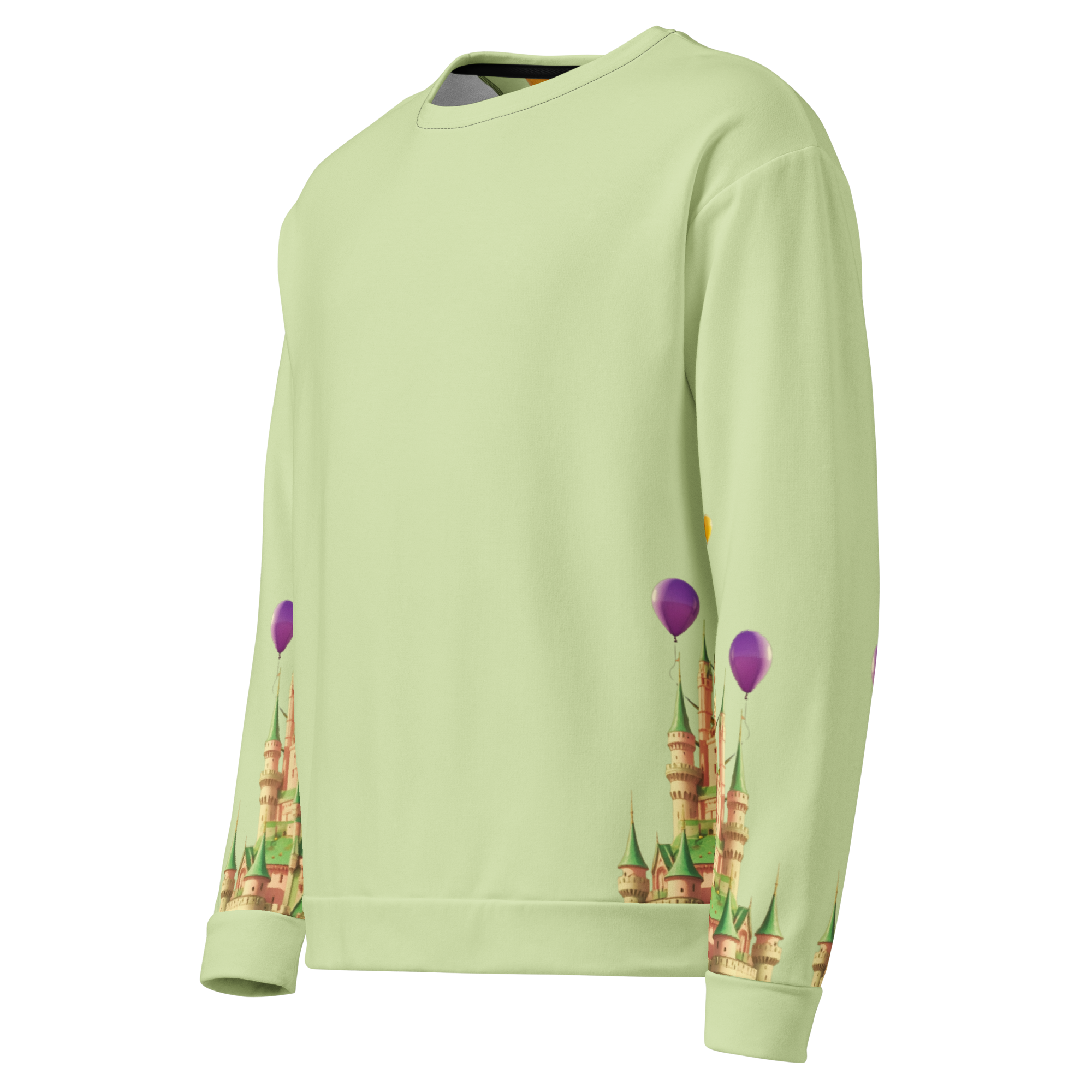 Unisex Sweatshirt Lion And Mice Pastell Grün | Otto Strtwr