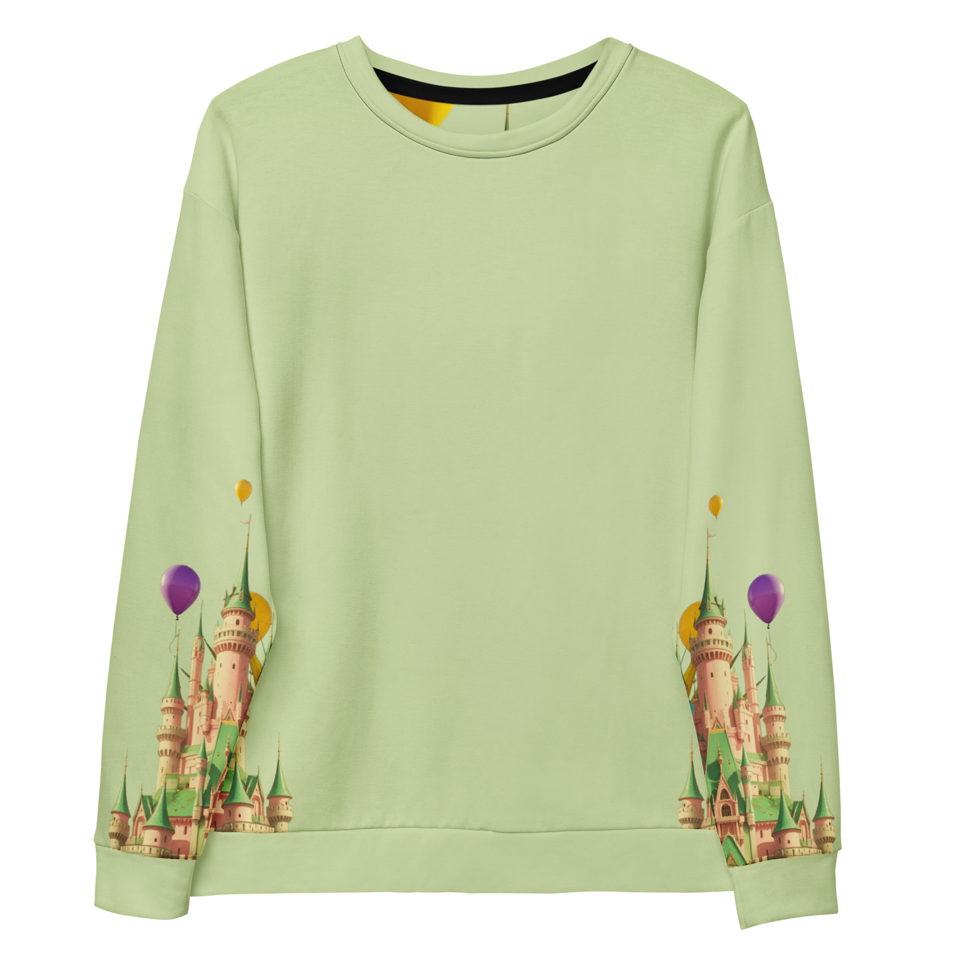 Unisex Sweatshirt Lion And Mice Pastell Grün | Otto Strtwr