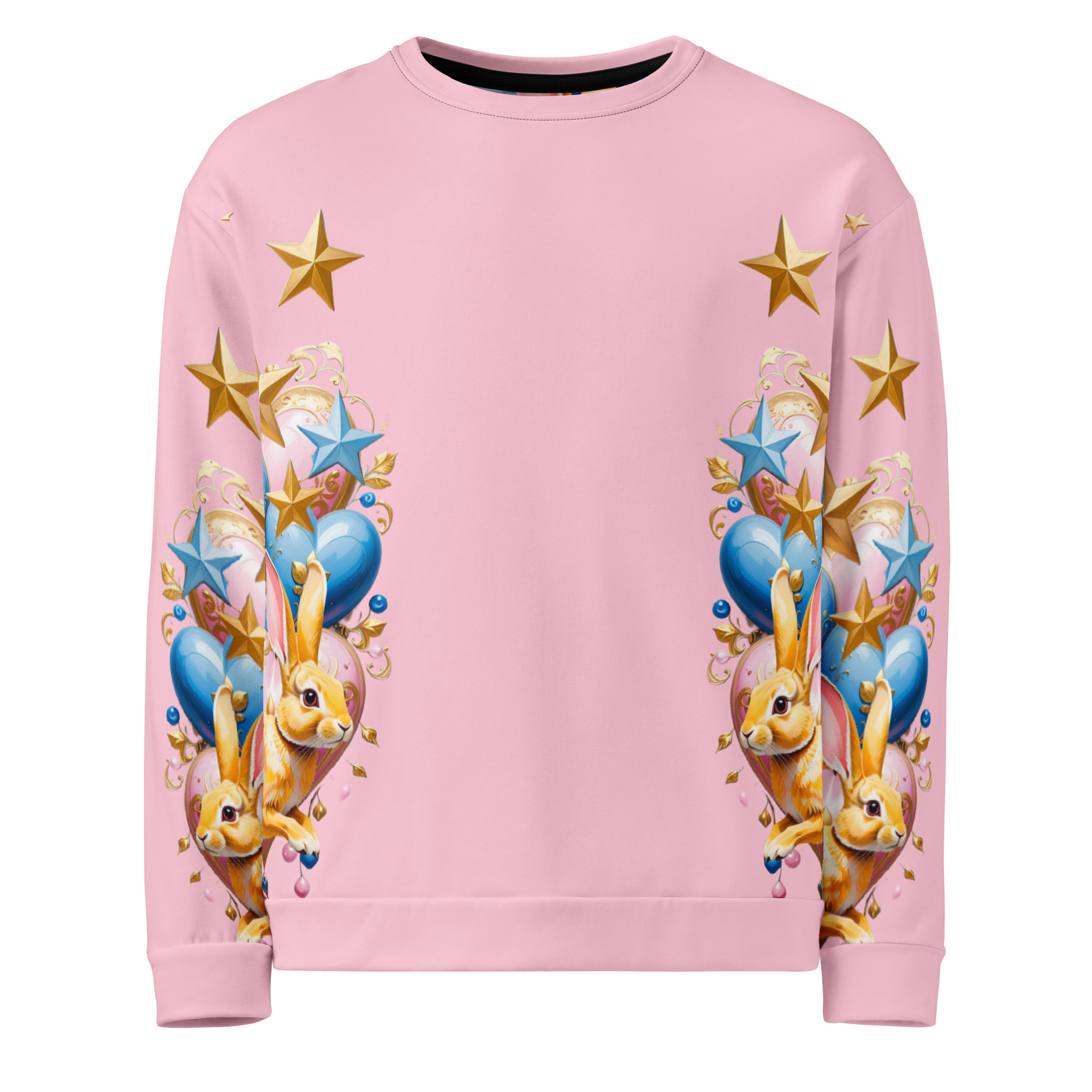 Unisex Sweatshirt Prince And Princess Pastell Rosa | Otto Strtwr
