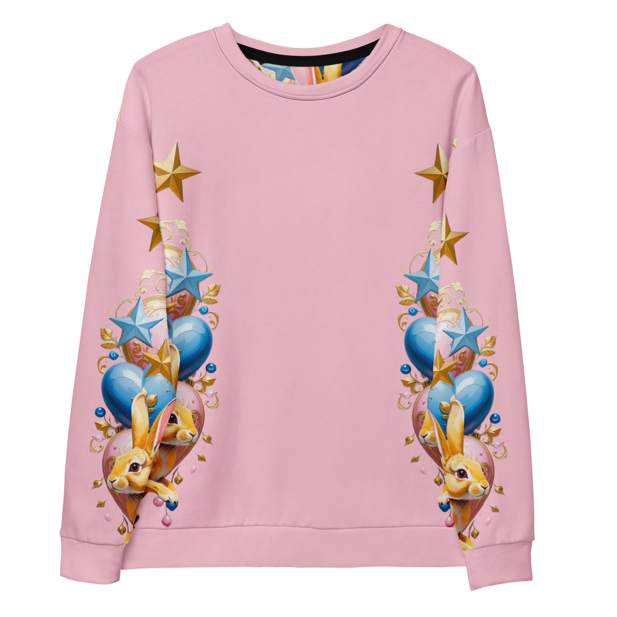 Unisex Sweatshirt Prince And Princess Pastell Rosa | Otto Strtwr