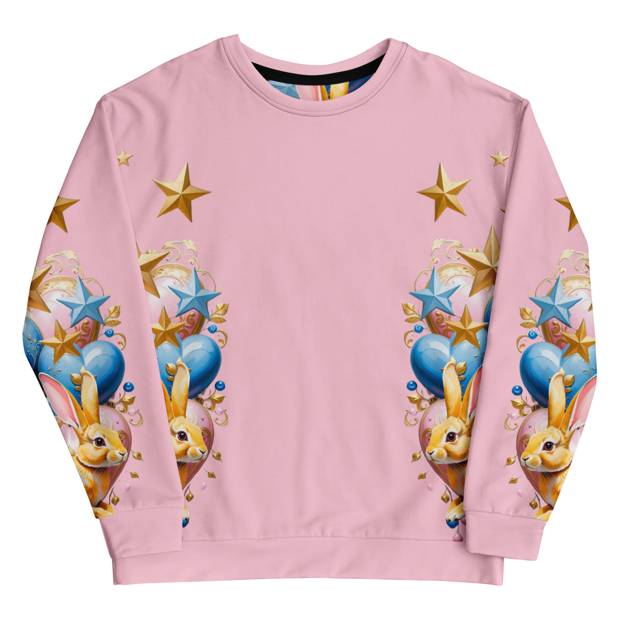 Unisex Sweatshirt Prince And Princess Pastell Rosa | Otto Strtwr