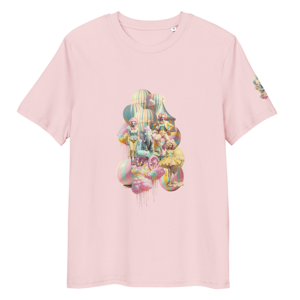 Unisex T-shirt aus Bio-baumwolle Fairground Fantasy Fairground Fantasy – Pastell | Otto Strtwr