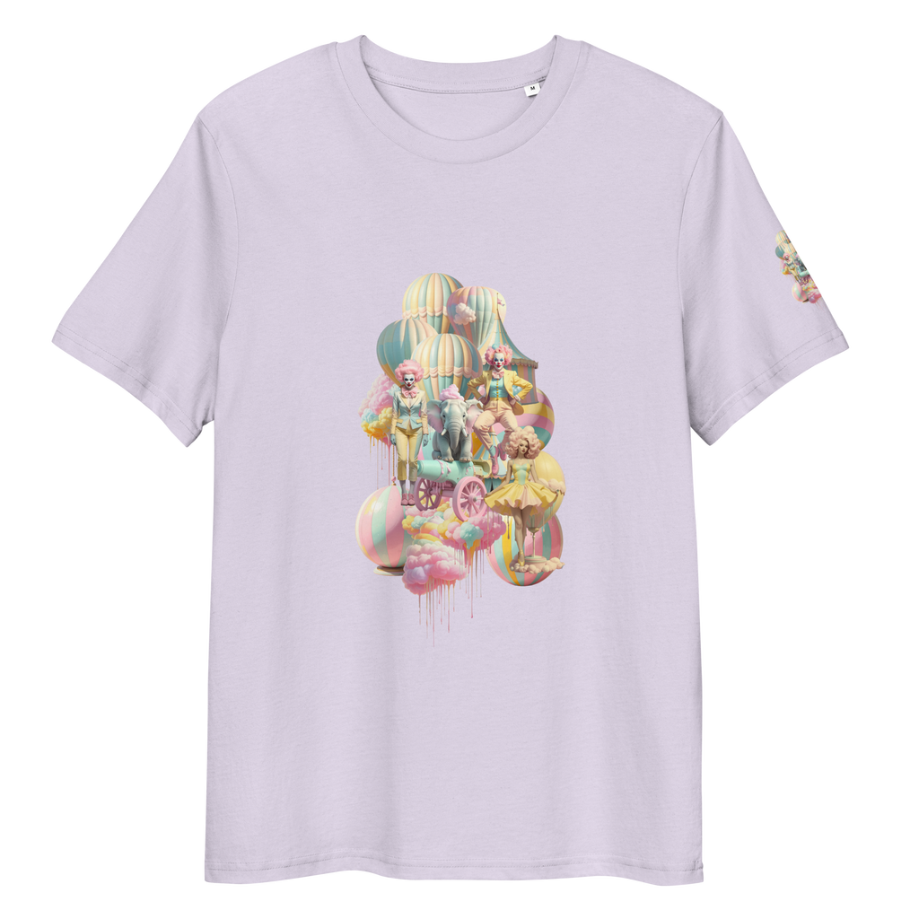 Unisex T-shirt aus Bio-baumwolle Fairground Fantasy Fairground Fantasy – Pastell | Otto Strtwr