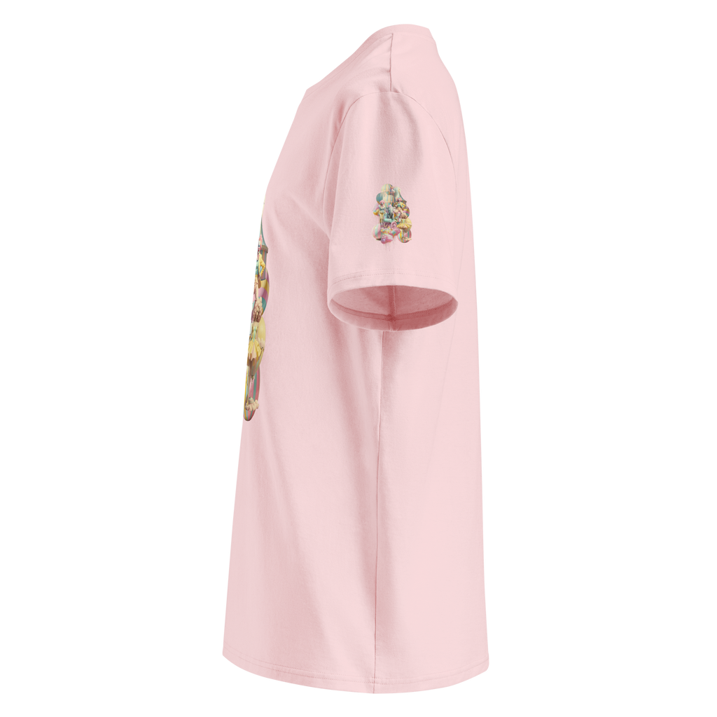 Unisex T-shirt aus Bio-baumwolle Fairground Fantasy Fairground Fantasy – Pastell | Otto Strtwr