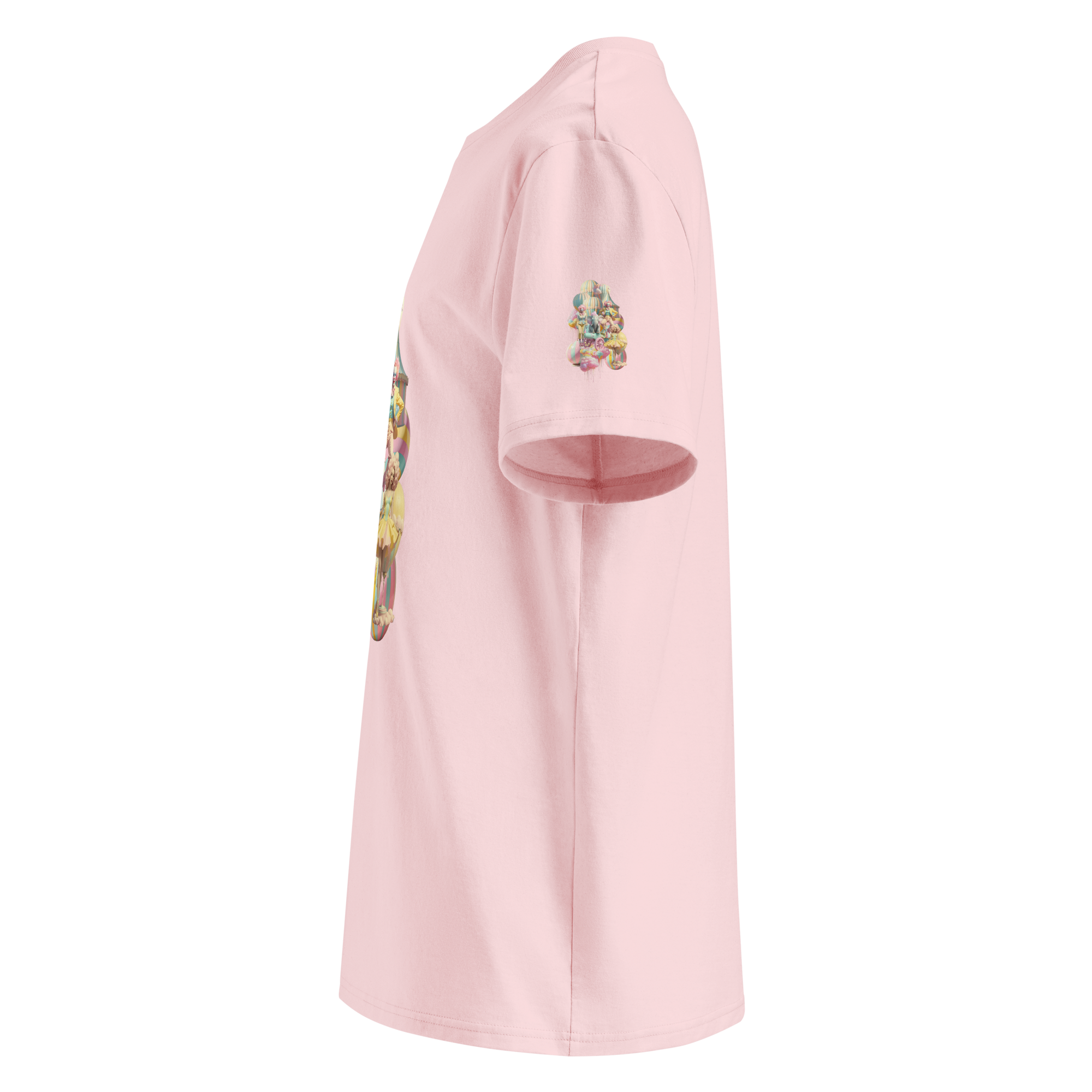 Unisex T-shirt aus Bio-baumwolle Fairground Fantasy Fairground Fantasy – Pastell | Otto Strtwr