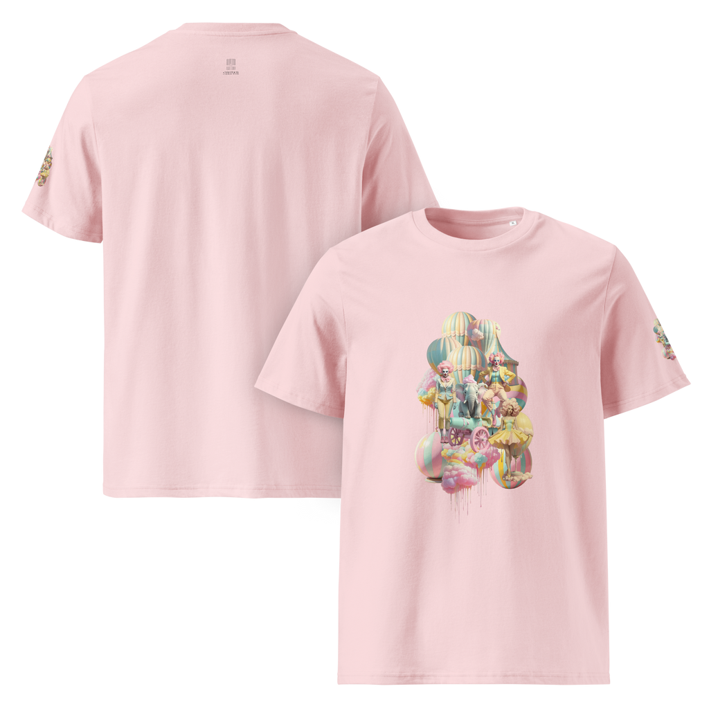 Unisex T-shirt aus Bio-baumwolle Fairground Fantasy Fairground Fantasy – Pastell | Otto Strtwr