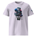 Unisex T-shirt aus Bio-baumwolle Midnight Jester – Film Noir Joker Design | Otto Strtwr