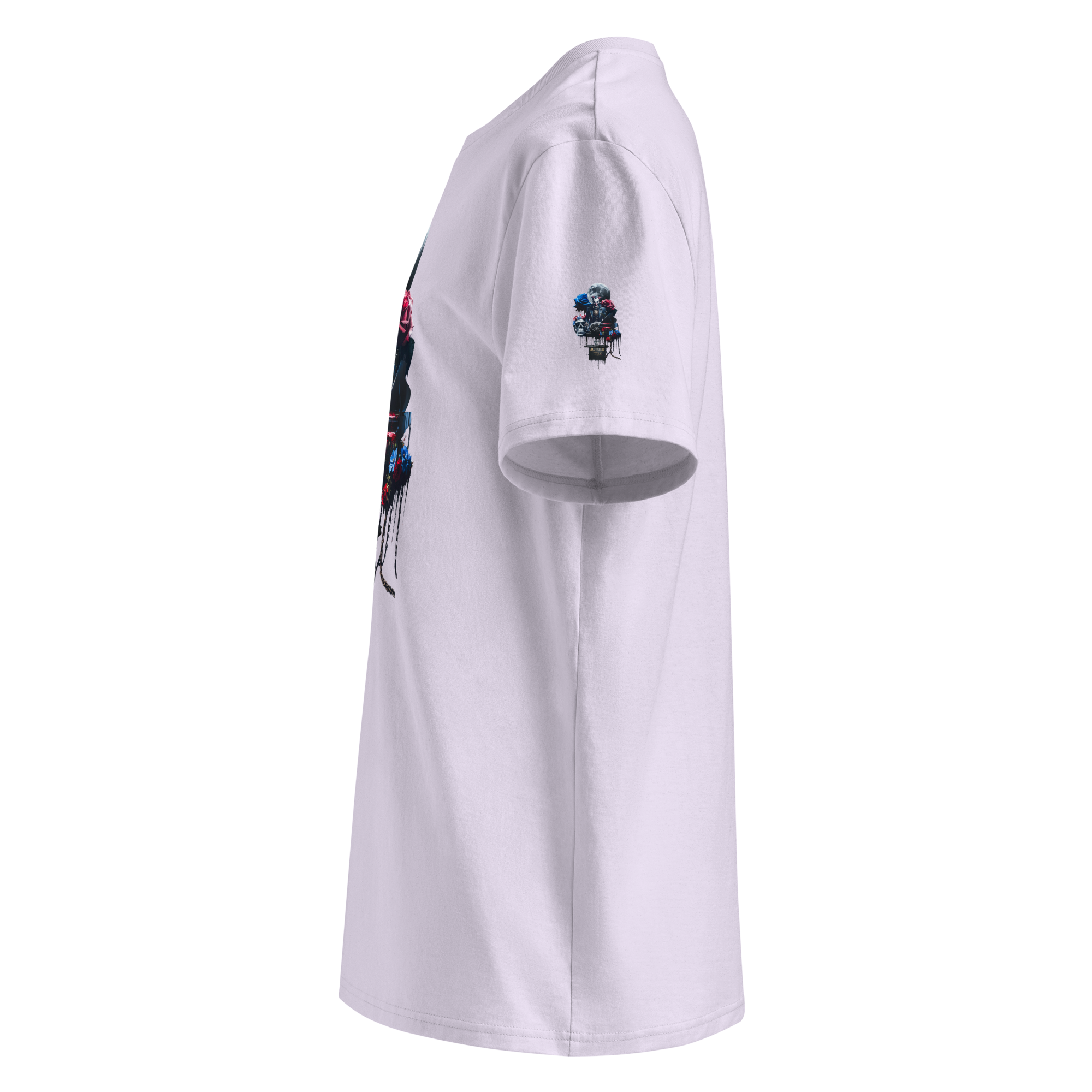 Unisex T-shirt aus Bio-baumwolle Midnight Jester – Film Noir Joker Design | Otto Strtwr