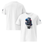 Unisex T-shirt aus Bio-baumwolle Midnight Jester – Film Noir Joker Design | Otto Strtwr