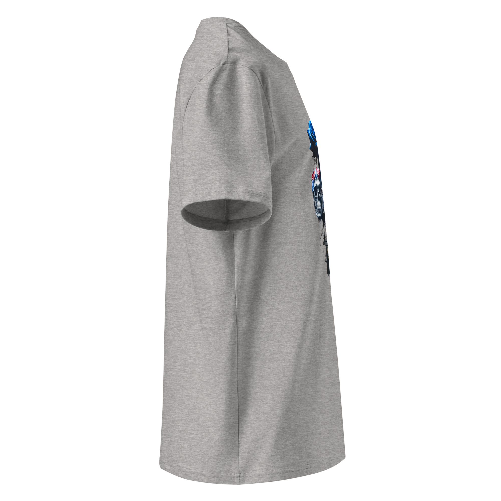 Unisex T-shirt aus Bio-baumwolle Midnight Jester – Film Noir Joker Design | Otto Strtwr