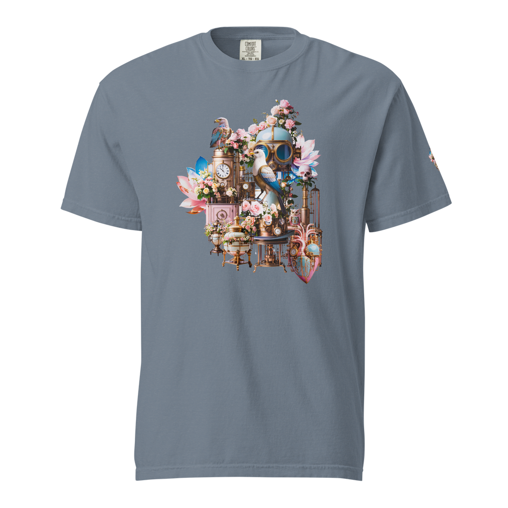 Unisex T-shirt Victorian Whisper – Pastell Steampunk Design | Otto Strtwr
