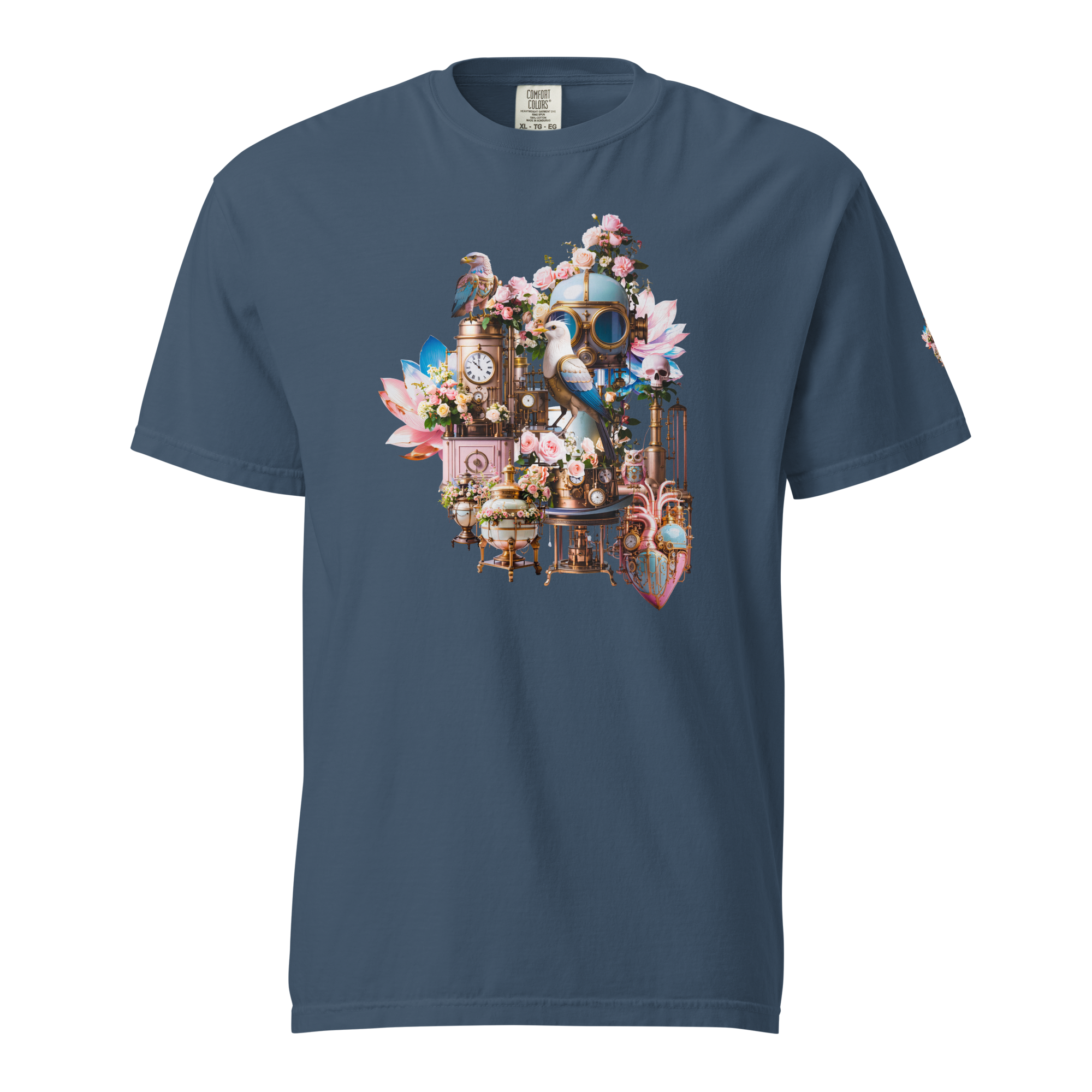 Unisex T-shirt Victorian Whisper – Pastell Steampunk Design | Otto Strtwr