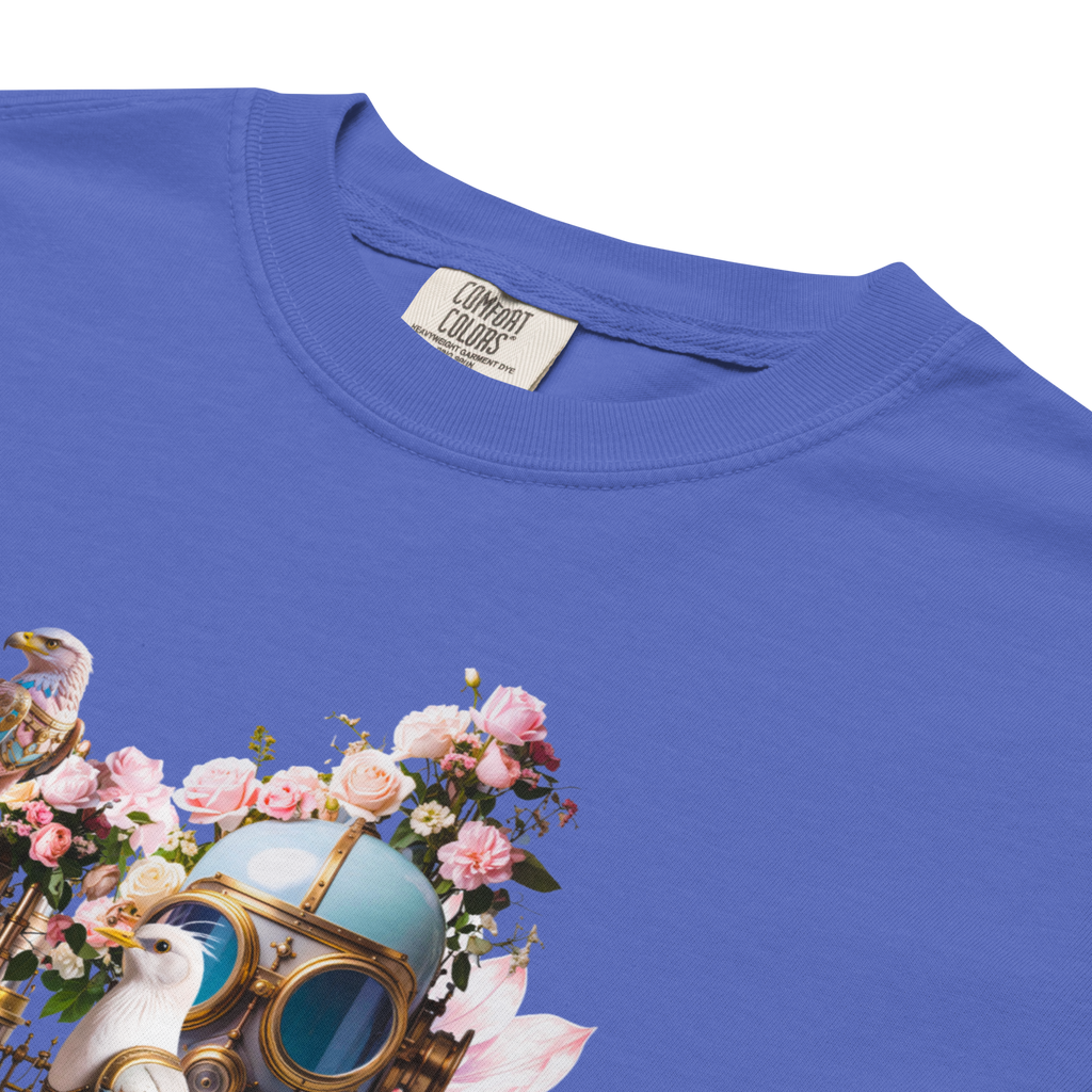 Unisex T-shirt Victorian Whisper – Pastell Steampunk Design | Otto Strtwr