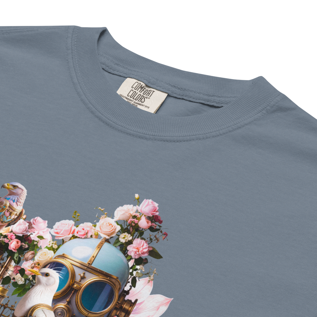 Unisex T-shirt Victorian Whisper – Pastell Steampunk Design | Otto Strtwr
