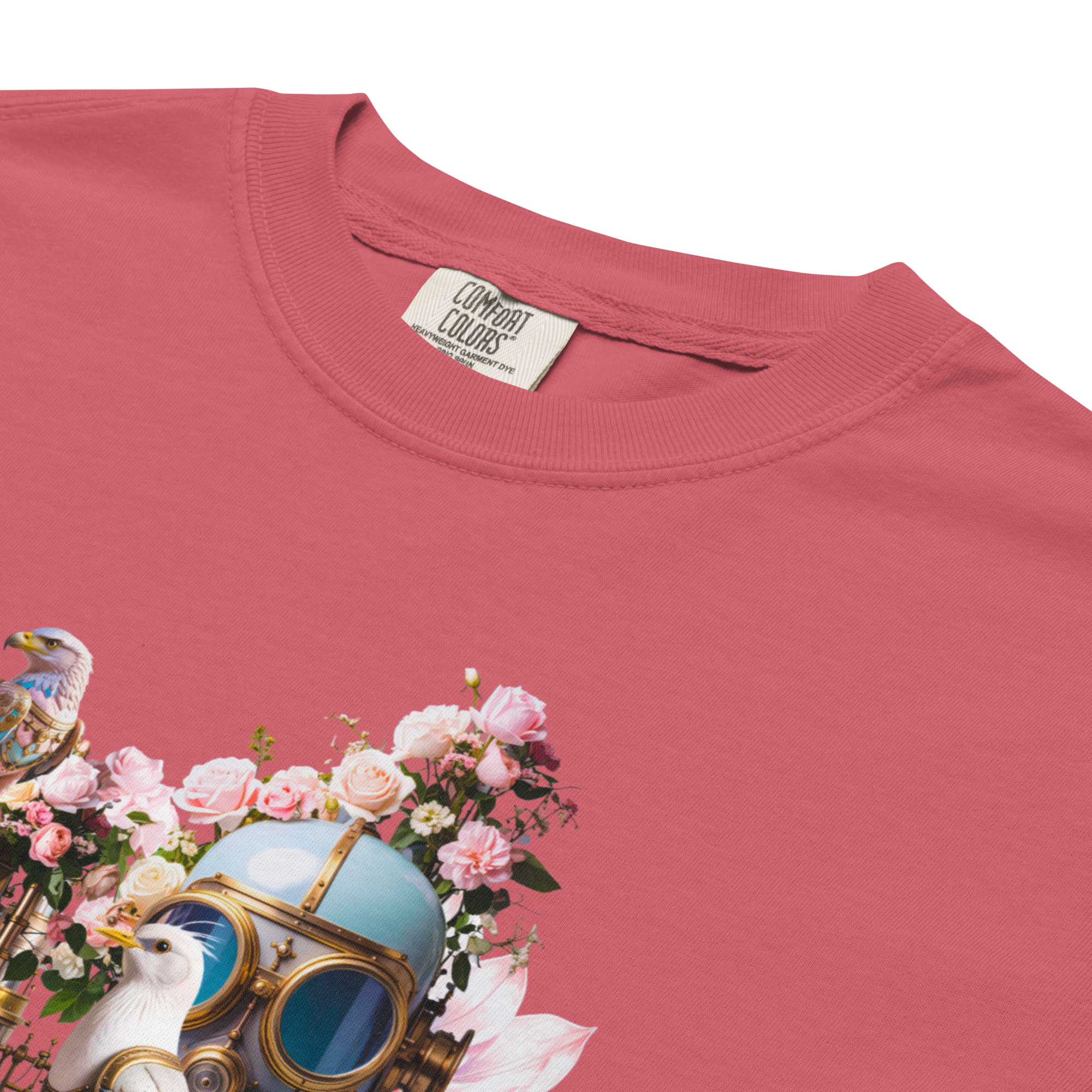 Unisex T-shirt Victorian Whisper – Pastell Steampunk Design | Otto Strtwr