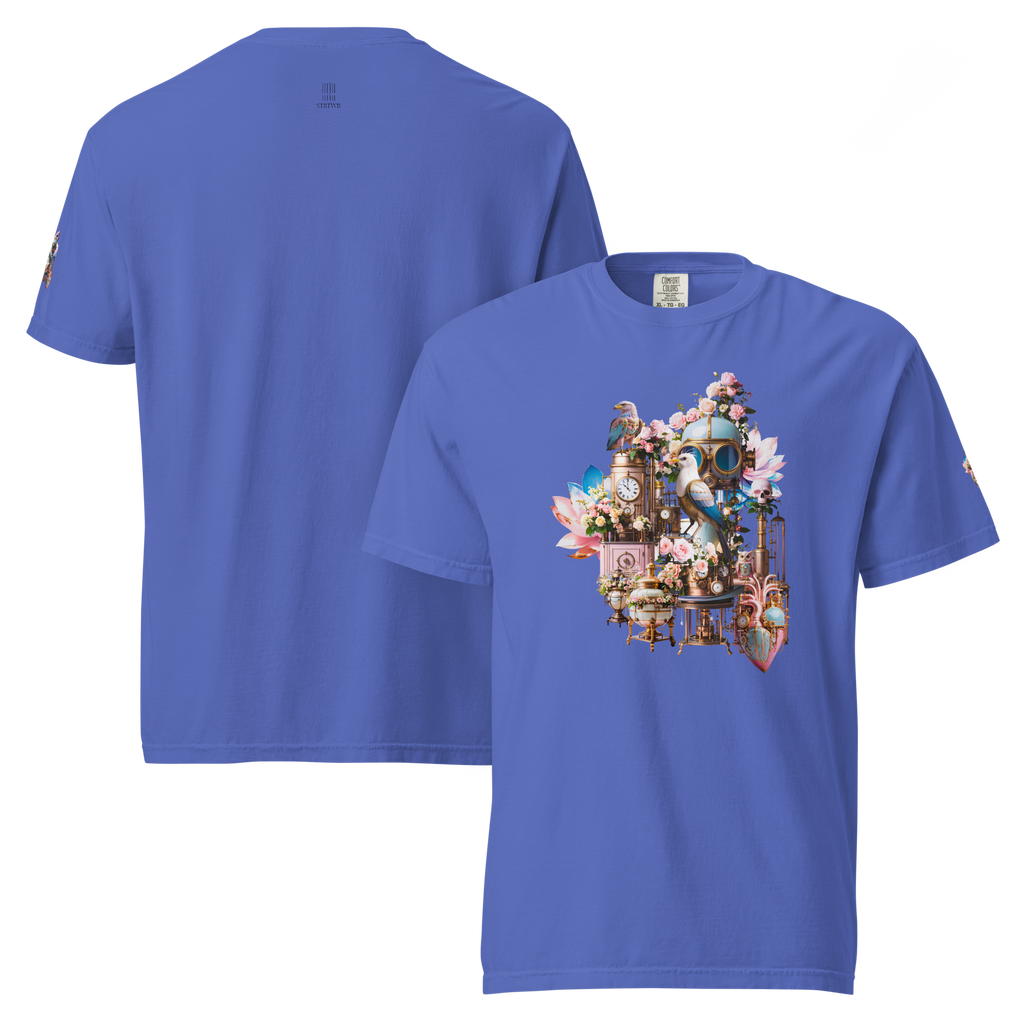 Unisex T-shirt Victorian Whisper – Pastell Steampunk Design | Otto Strtwr