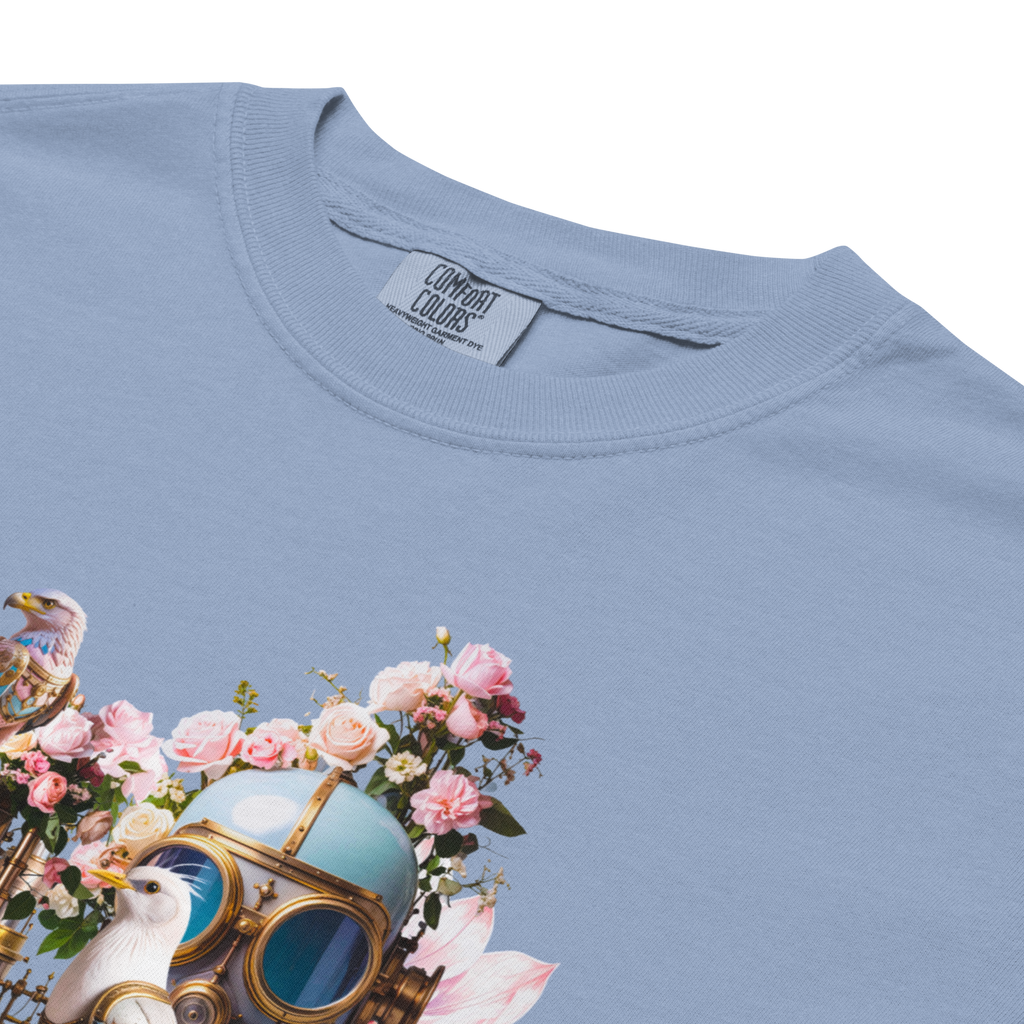 Unisex T-shirt Victorian Whisper – Pastell Steampunk Design | Otto Strtwr