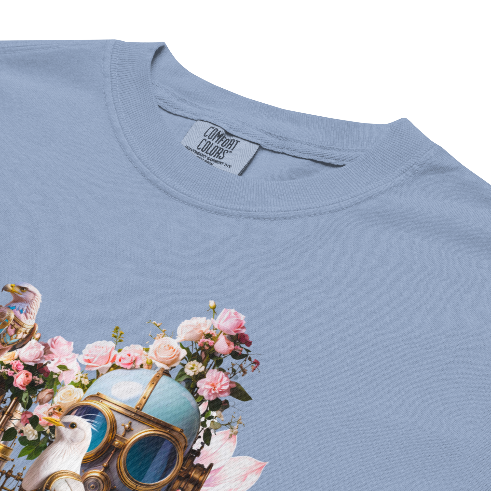 Unisex T-shirt Victorian Whisper – Pastell Steampunk Design | Otto Strtwr
