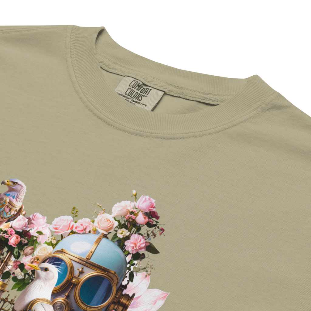Unisex T-shirt Victorian Whisper – Pastell Steampunk Design | Otto Strtwr
