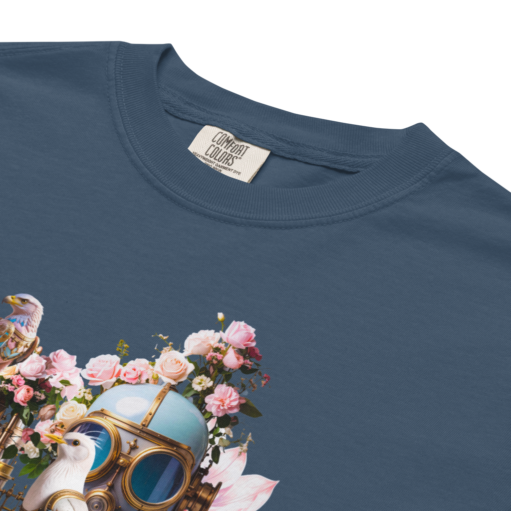 Unisex T-shirt Victorian Whisper – Pastell Steampunk Design | Otto Strtwr