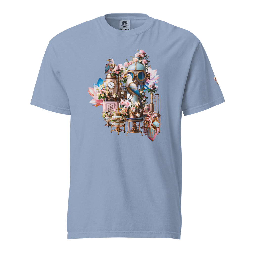 Unisex T-shirt Victorian Whisper – Pastell Steampunk Design | Otto Strtwr