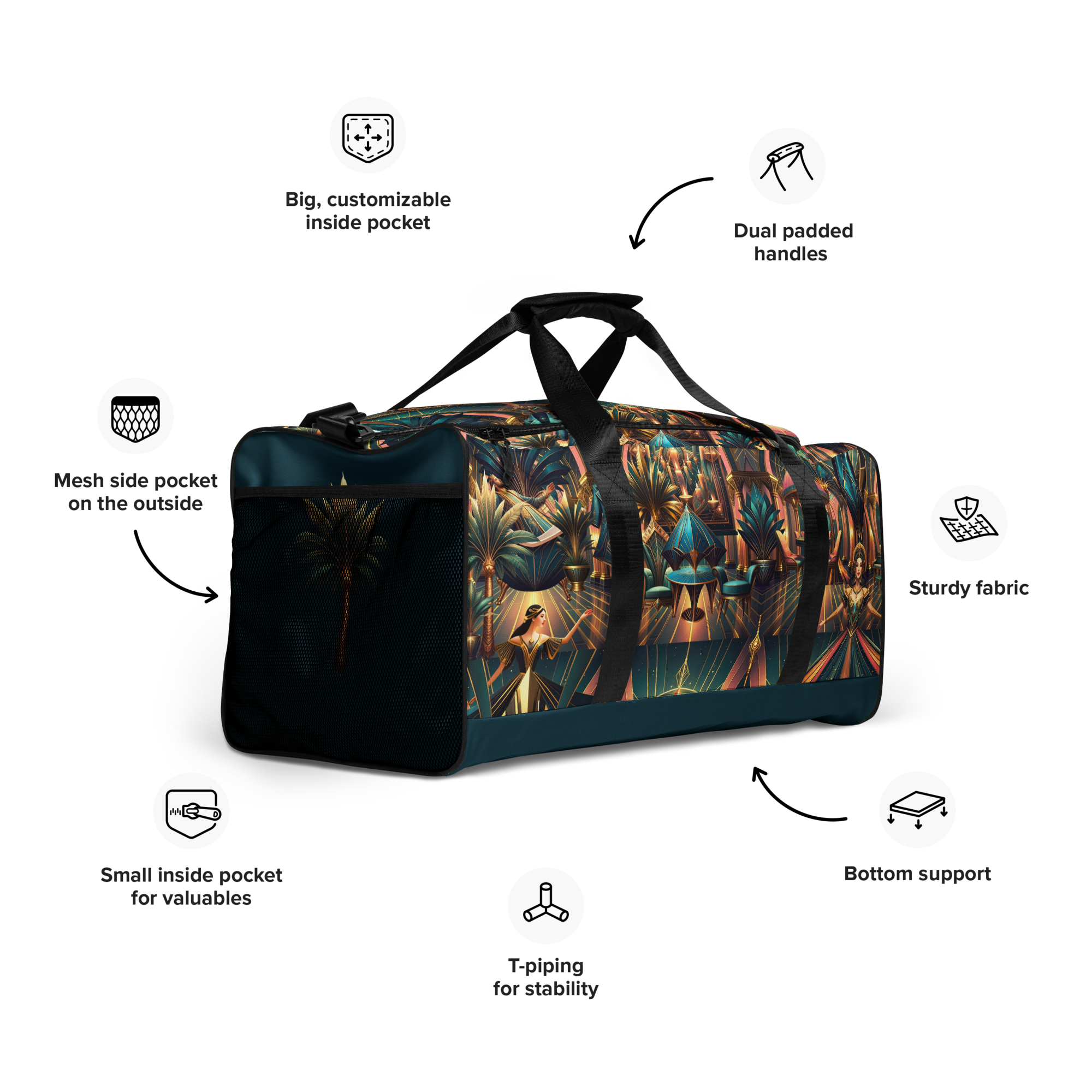 Weekender Dancer’s Palace – Premium Reisetasche | Otto Strtwr Duffle Bag