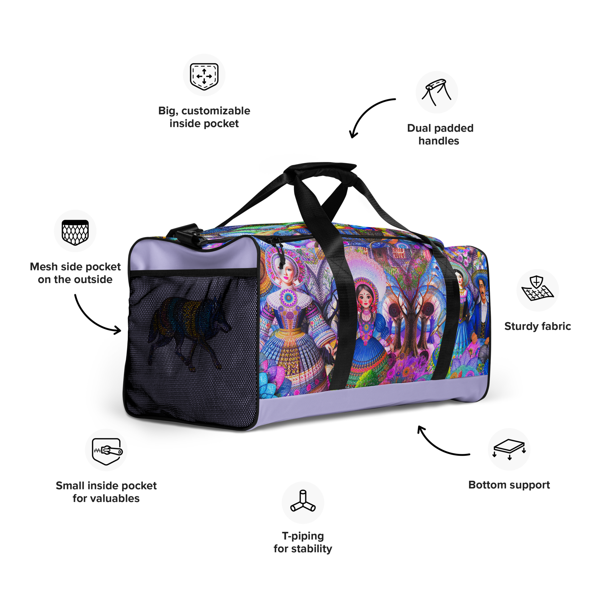 Weekender Fairy Story – Premium Reisetasche | Otto Strtwr Duffle Bag