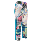 Wide Leg Unisex Jogginghose Alien Invasion Himmelblau | Premium Streetwear Otto Strtwr