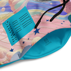 Wide Leg Unisex Jogginghose Alien Invasion Himmelblau | Premium Streetwear Otto Strtwr