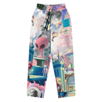 Wide Leg Unisex Jogginghose Alien Invasion Himmelblau | Premium Streetwear Otto Strtwr