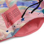 Wide Leg Unisex Jogginghose Alien Invasion Pinkrot | Premium Streetwear Otto Strtwr