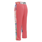 Wide Leg Unisex Jogginghose Alien Invasion Pinkrot | Premium Streetwear Otto Strtwr