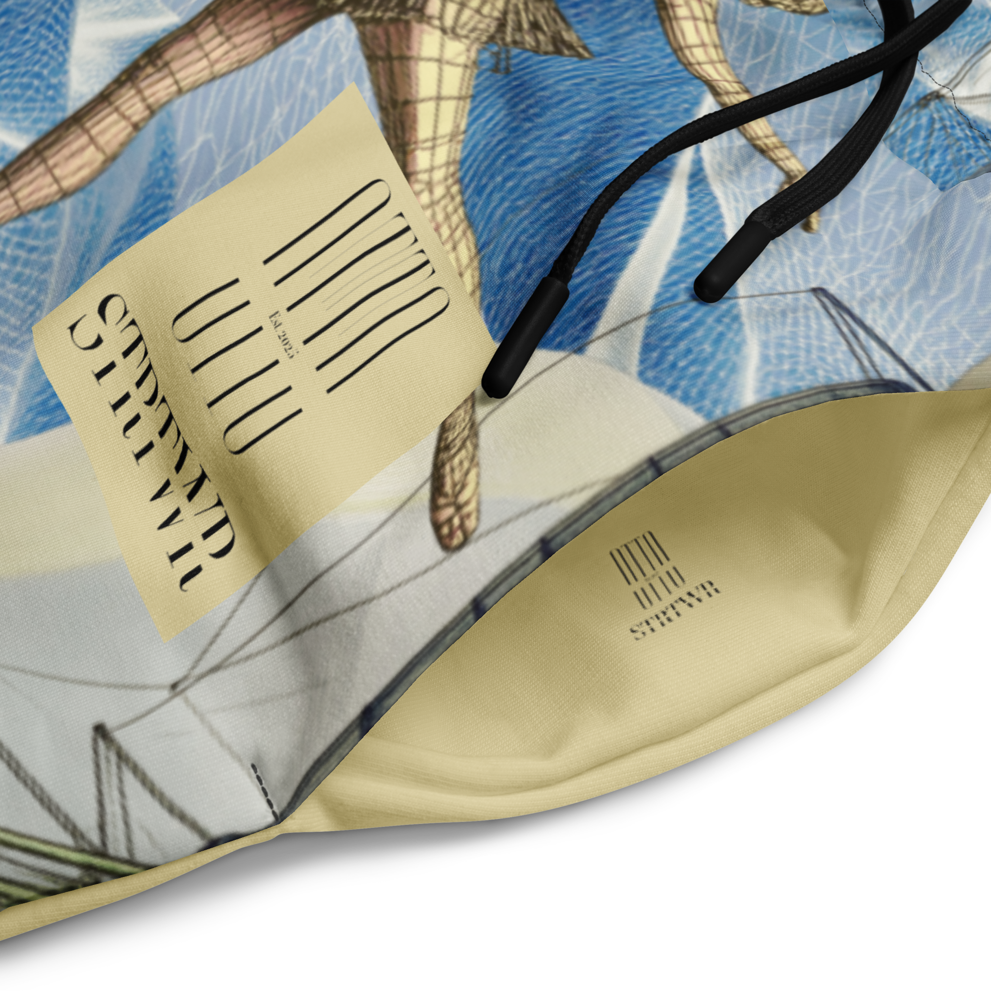 Wide Leg Unisex Jogginghose Ballon Dancer Creme/beige | Premium Streetwear Otto Strtwr