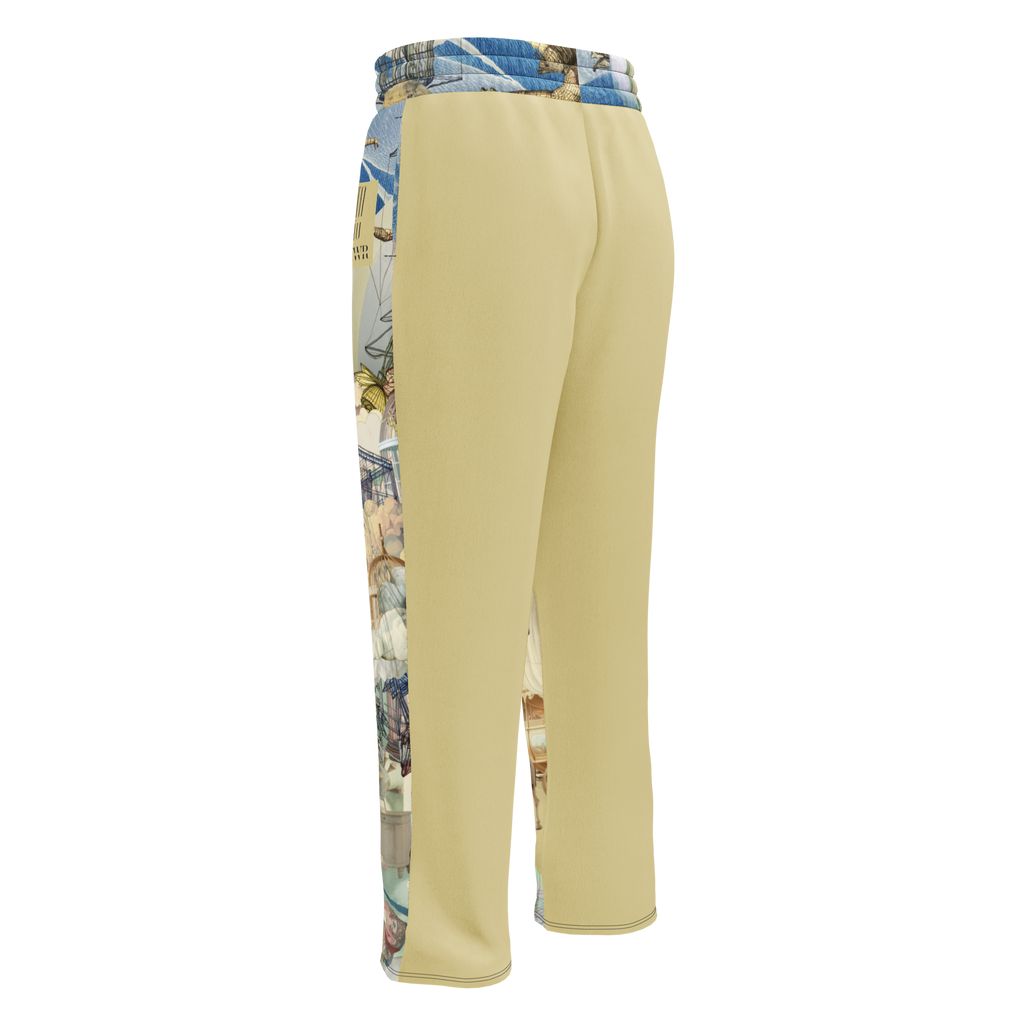 Wide Leg Unisex Jogginghose Ballon Dancer Creme/beige | Premium Streetwear Otto Strtwr
