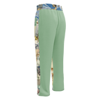 Wide Leg Unisex Jogginghose Ballon Dancer Zartgrün | Premium Streetwear Otto Strtwr