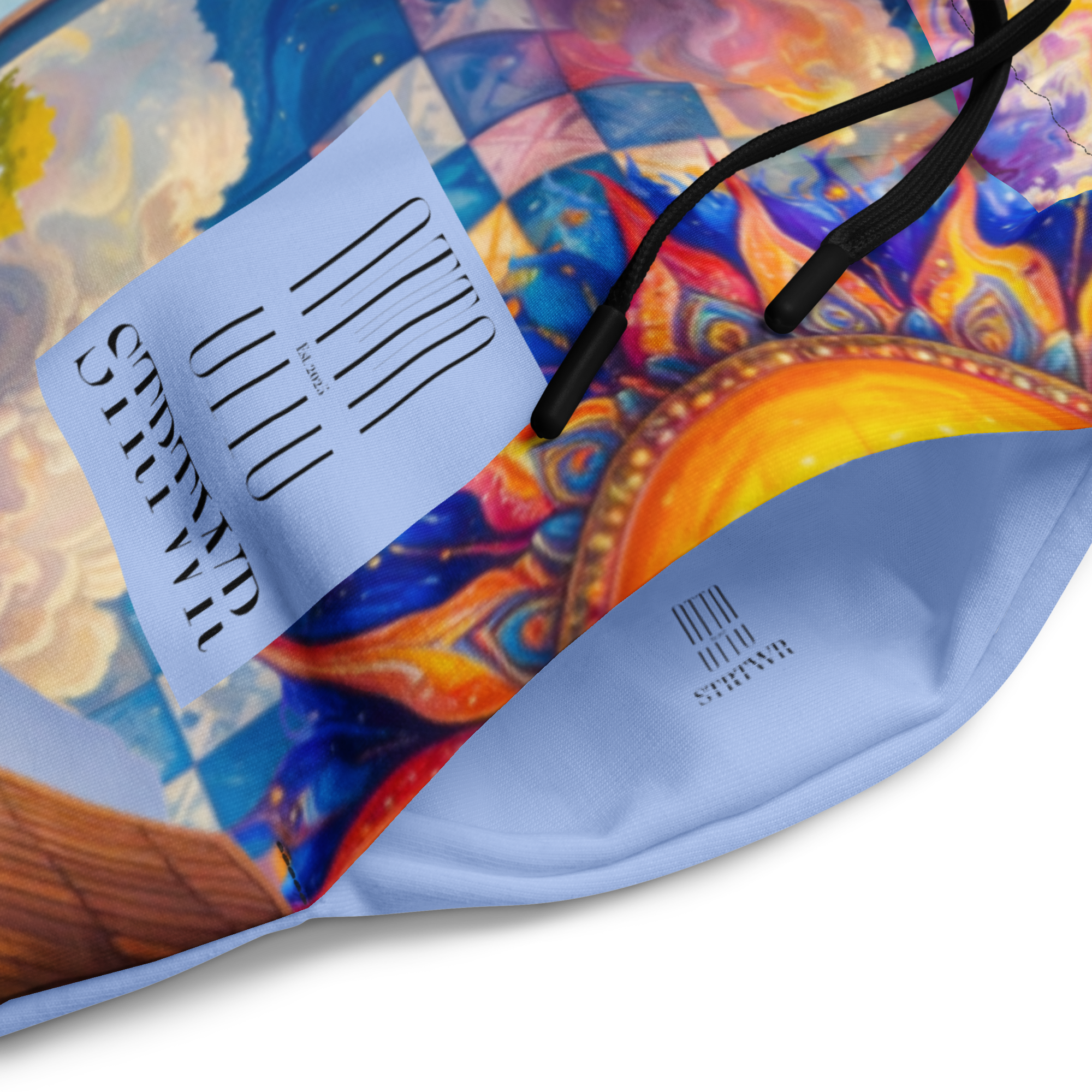 Wide Leg Unisex Jogginghose Bavarian Fever Hellblau | Premium Streetwear Otto Strtwr