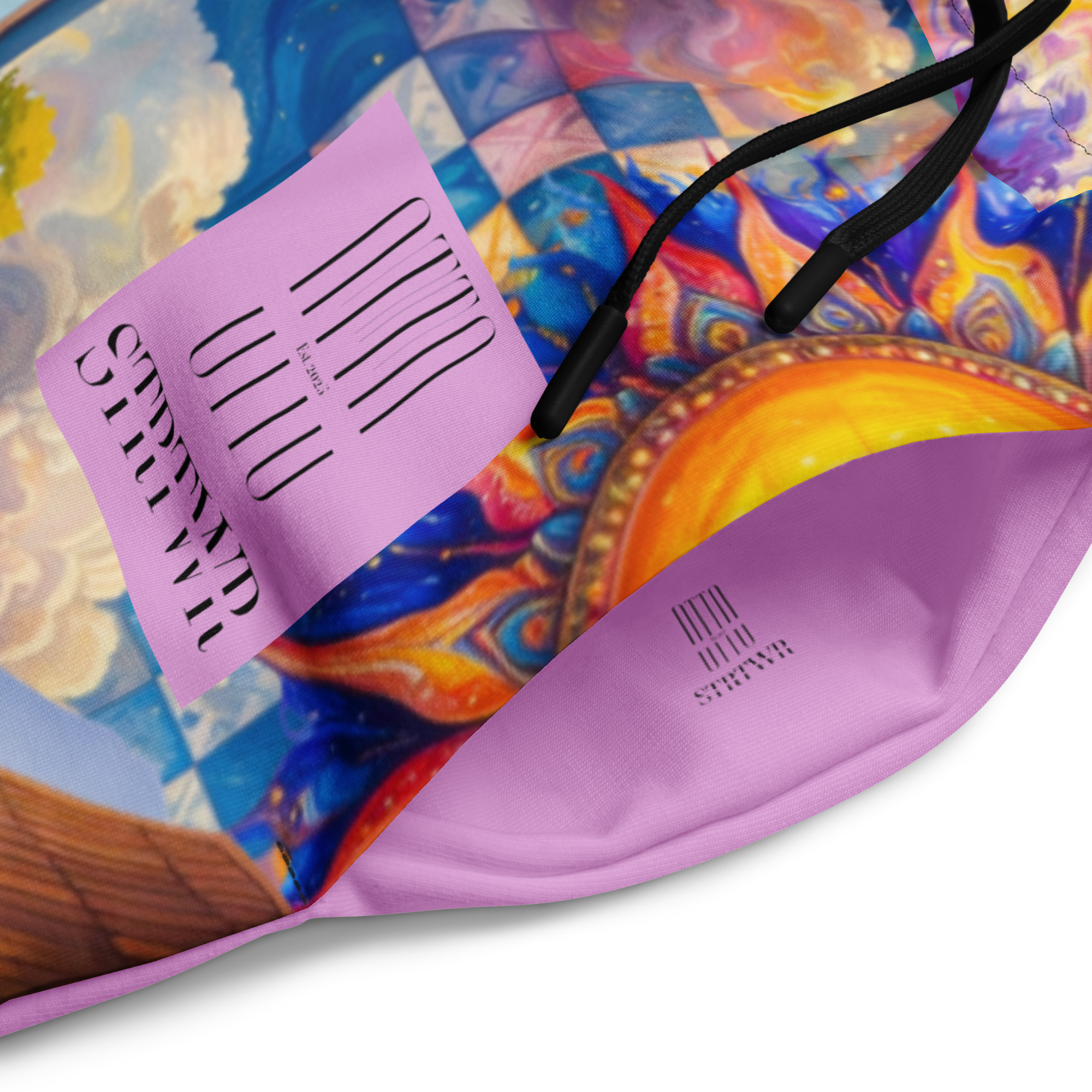 Wide Leg Unisex Jogginghose Bavarian Fever Pink | Premium Streetwear Otto Strtwr