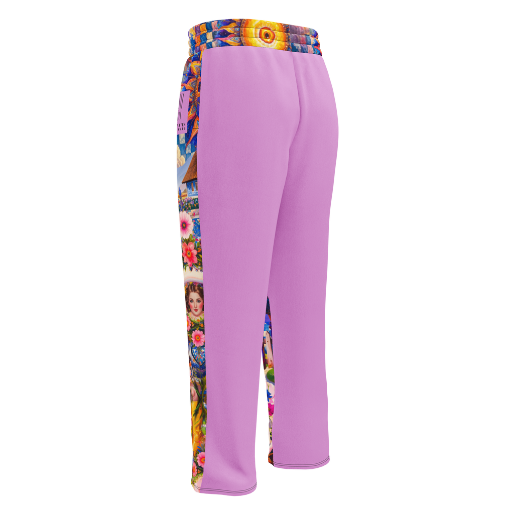 Wide Leg Unisex Jogginghose Bavarian Fever Pink | Premium Streetwear Otto Strtwr