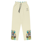 Wide Leg Unisex Jogginghose Bubble Gum Business Creme | Premium Streetwear Otto Strtwr