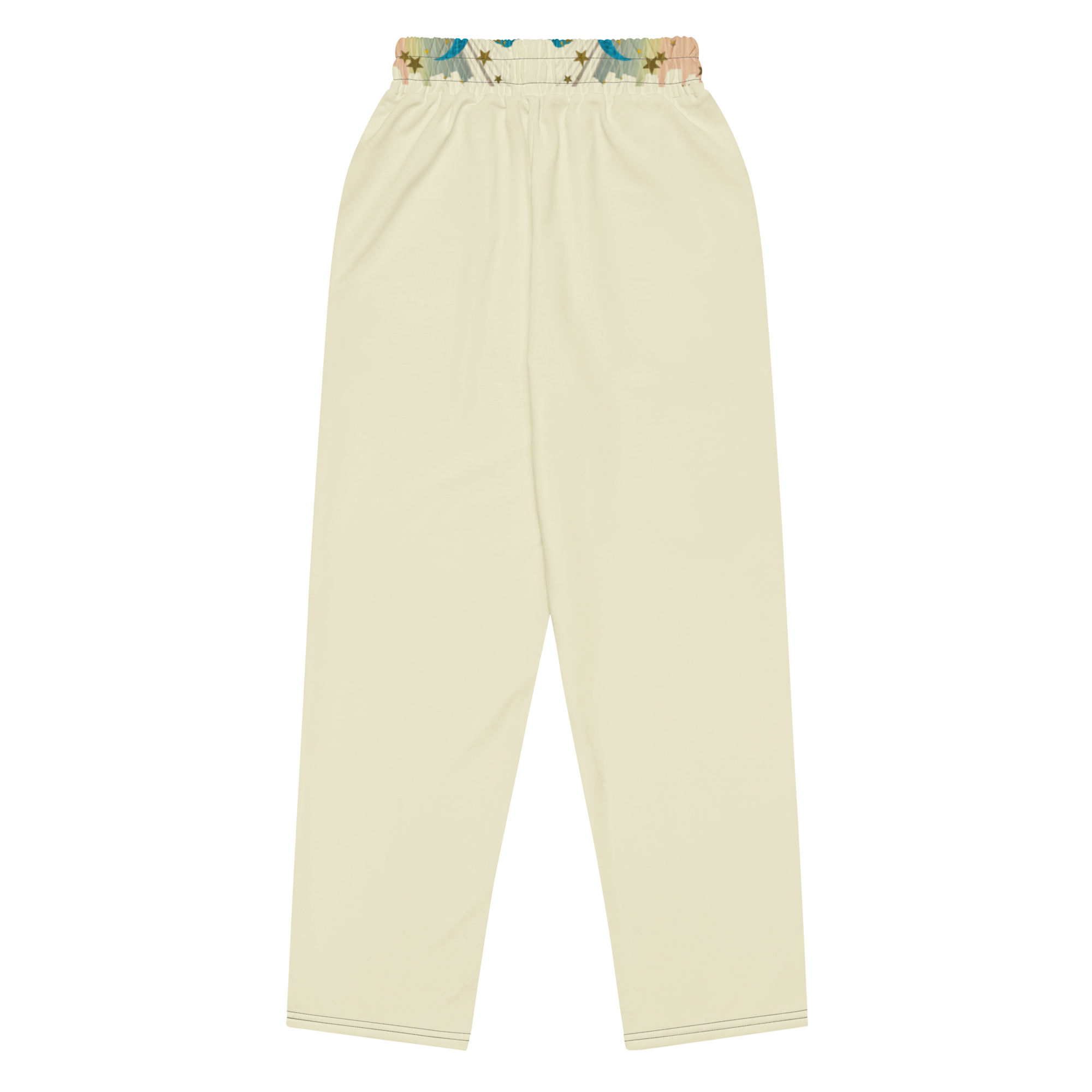 Wide Leg Unisex Jogginghose Bubble Gum Business Creme | Premium Streetwear Otto Strtwr