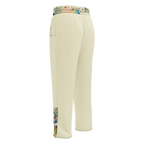 Wide Leg Unisex Jogginghose Bubble Gum Business Creme | Premium Streetwear Otto Strtwr