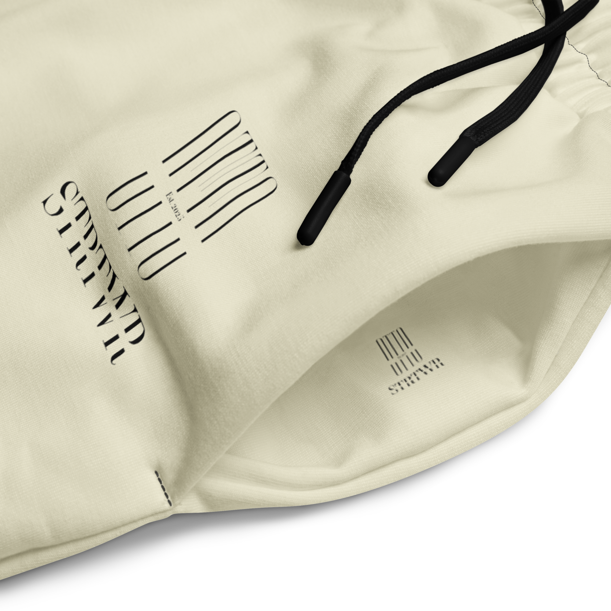 Wide Leg Unisex Jogginghose Bubble Gum Business Creme | Premium Streetwear Otto Strtwr