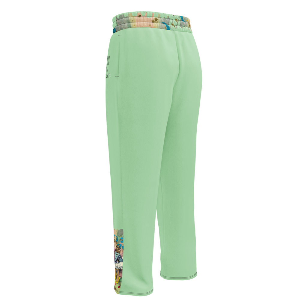 Wide Leg Unisex Jogginghose Bubble Gum Business Mint | Premium Streetwear Otto Strtwr